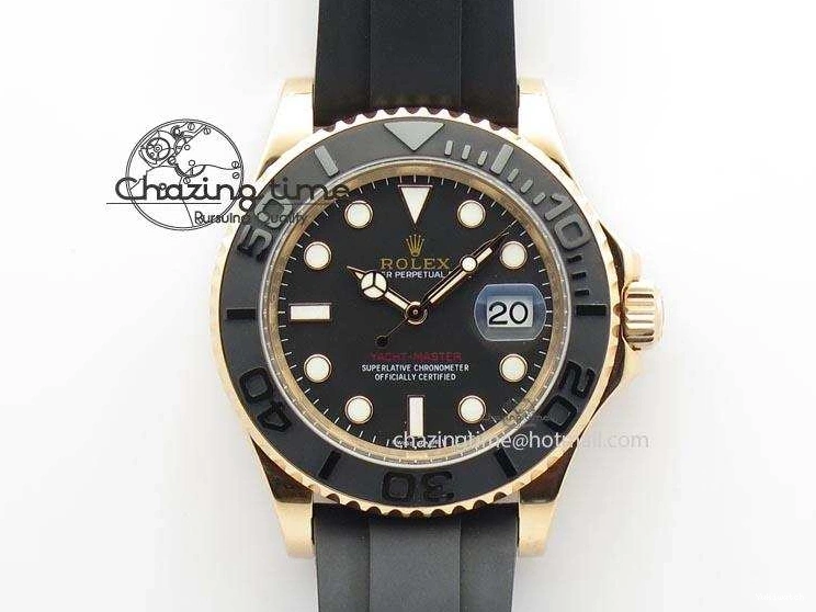 Strap Bezel Extra Strap) 116655 Black Rubber Edition (Free A2836 On 1:1 Noob Ceramic Best Black Yacht-Master 0323